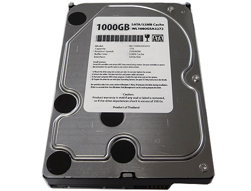 Hard Drive One Terabyte New 1-Terabyte (1TB) 32MB Cache 7200RPM SATA 3.0Gb/s 3.5" Desktop Hard